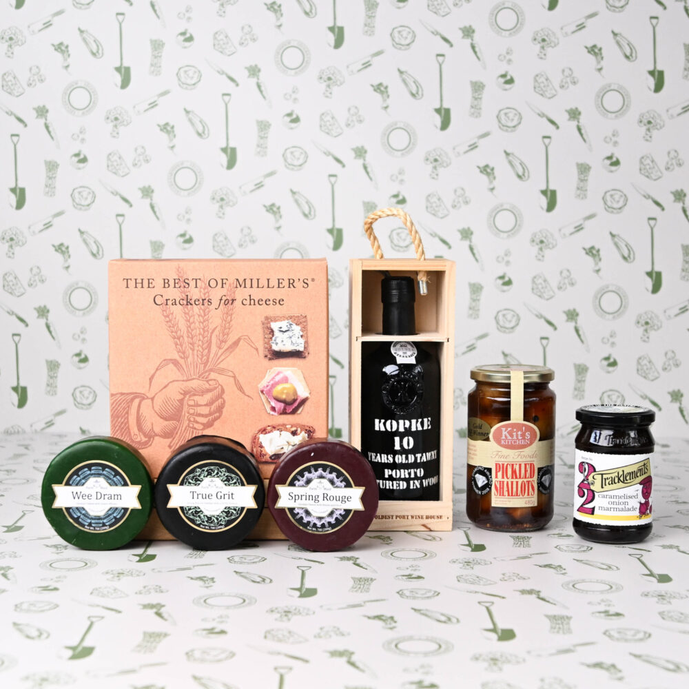 Luxury cheese hamper