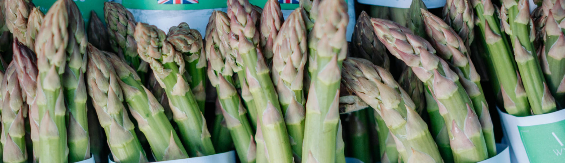 British asparagus spears