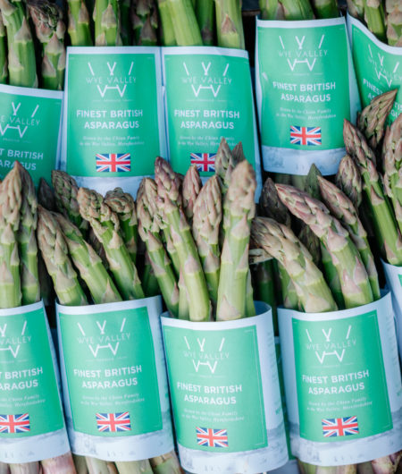 British asparagus spears