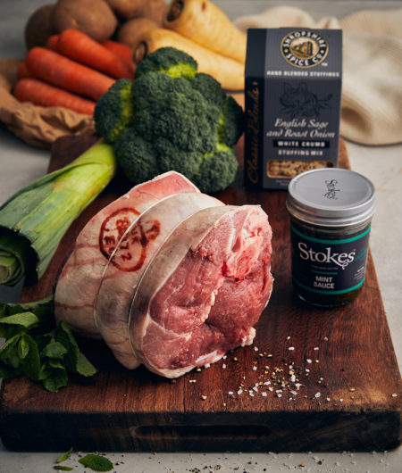 Herefordshire lamb roast box