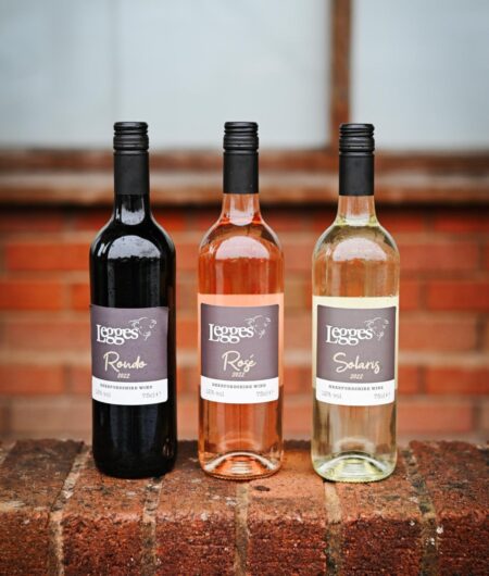 English wines made in Herefordshire