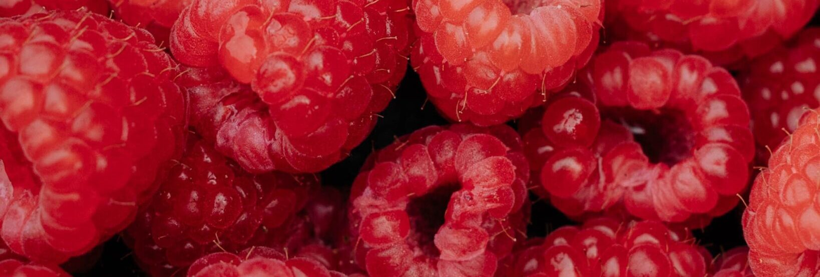 Local raspberries from Herefordshire