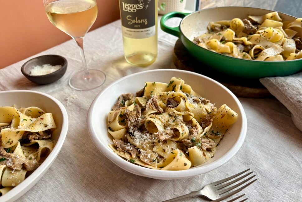 Leftover lamb pasta recipe