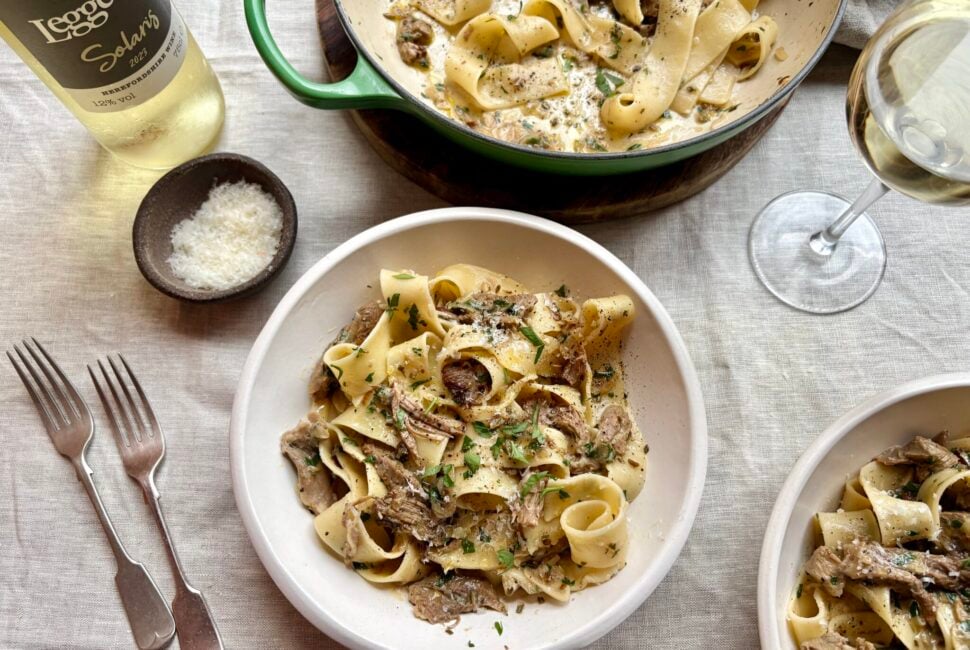 Leftover lamb pasta recipe