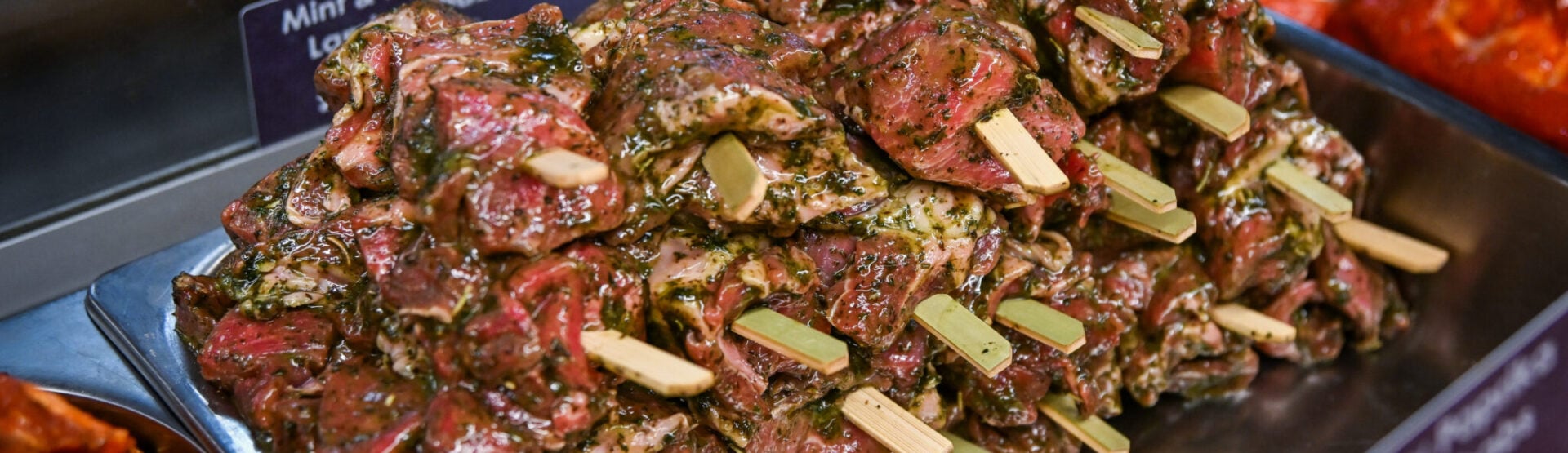 Herefordshire lamb kebabs
